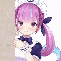 Thinking Hololive GIF