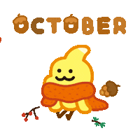Happy Its Fall Sticker by DINOSALLY