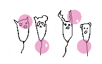 cacoodesign fun cartoon pink sweet Sticker