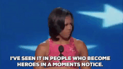 michelle obama heroes GIF by Obama