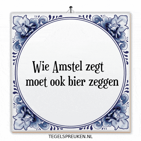 Humor Bier GIF by Tegelspreuken.nl