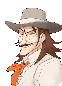 Ludonaute western board game bandit old west Sticker