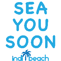 Sea You Soon Sticker by IndiBeach
