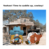 Wild West Gnome GIF