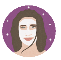 Sugarface Sticker by herselfglow