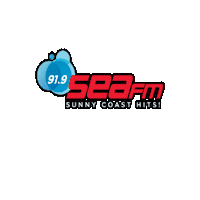 919seafmsunshinecoast radio sunshine coast sea fm 919 sea fm Sticker