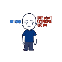 Respect Kindness Sticker by ironbrij