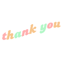 Thanks Thank You Sticker by Demic
