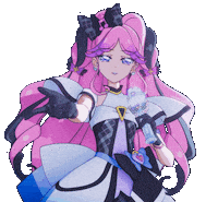 Magical Girl Kiss Sticker