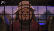 Cop Car Smile GIF by Adult Swim
