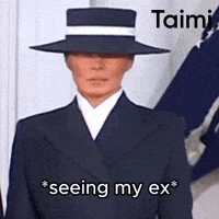 Melania Trump Hiding GIF by Taimi