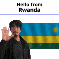 Rw Rwanda Sticker
