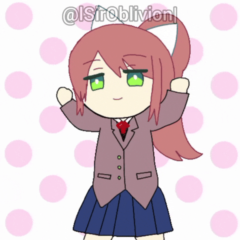 Monika Dancing GIF