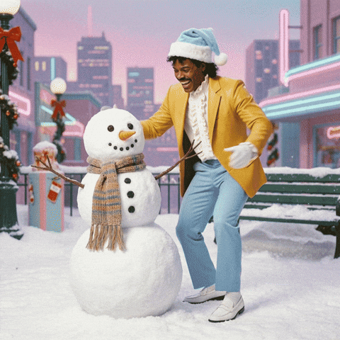 Merry Christmas Dancing GIF by Jukebox Saints