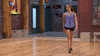 TV gif. Shelby Bain, as Amy in The Next Step, stumbles toward us and crumples to the floor face-first in exhaustion.