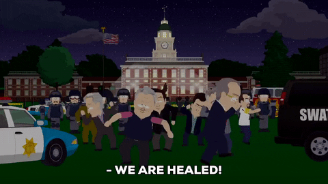 celebrate bill clinton GIF by South Park 