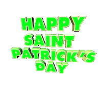 St Patricks Day Leprechaun Sticker by Justin