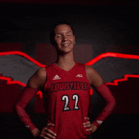 University Of Louisville Volleyball GIF by Louisville Cardinals