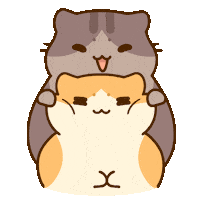 Cat Sticker by Bichi Mao
