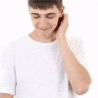Happy Pointing GIF