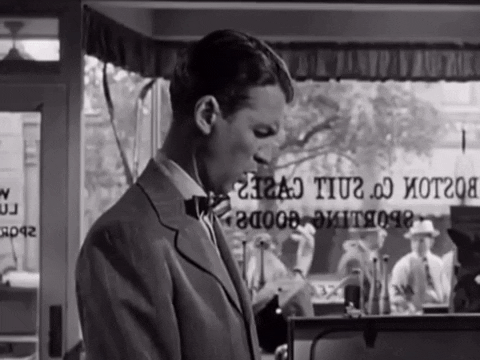 joeldr nope big luggage its a wonderful life GIF