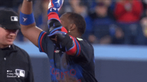 Celebrate Blue Jays GIF by MLB