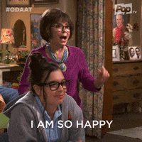 Happy Pop Tv GIF by One Day At A Time
