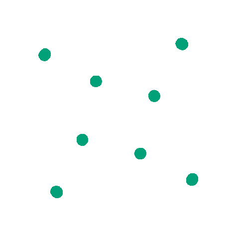 Circle Sticker by Brainnu