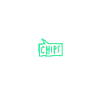 createdbysouth animation text chips crisps Sticker