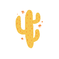 Plants Cactus Sticker