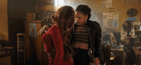 FebreTeen giphygifmaker riverdale vanessa morgan toni topaz GIF