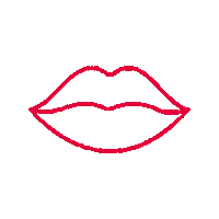 Christmas Lips Sticker by phaeno gGmbH