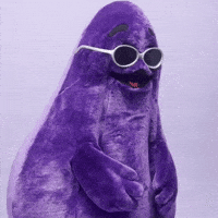 Mcdonalds Grimace GIF by McDonald's France