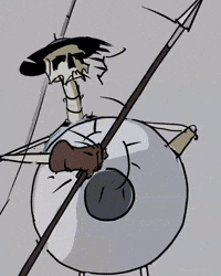 Skeleton Shield GIF