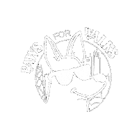 PawsForWalks dog white dog walker pet sitting Sticker
