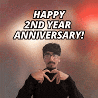 2 Year Anniversary GIF