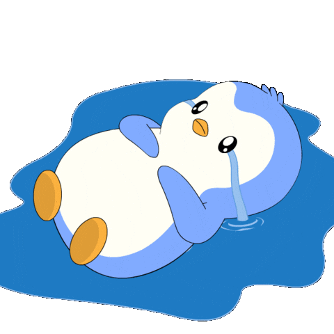 Sad Cry Sticker by Pudgy Penguins