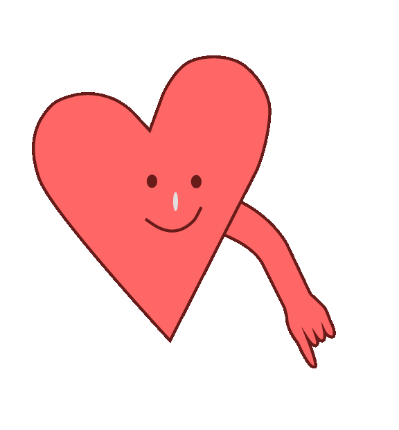 Heart Wow Sticker