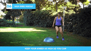 fitintennis fitness coach bosu ball bosu ball workout balance training GIF