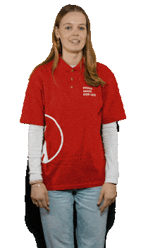 New Post Pointing Down Sticker by Felix Schoeller