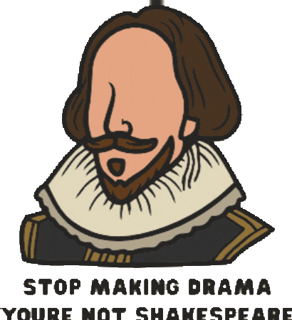 Drama Author Sticker by Inednet