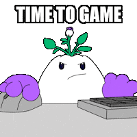 Working Hard Lets Go Sticker by Magic Eden