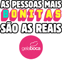 gelabocaoficial sticker beleza bonitas gela boca Sticker