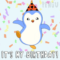 Happy Birthday Dancing GIF by Pudgy Penguins