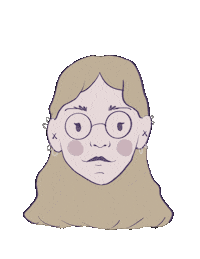 Blonde Sticker
