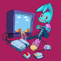 animation bunny GIF