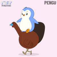 Thanksgiving Day Penguin GIF by Pudgy Penguins