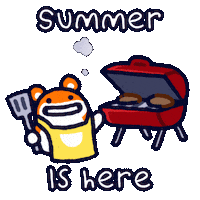 Summer Time Sticker