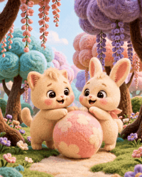 forinworld excited rolling cute animals having fun GIF