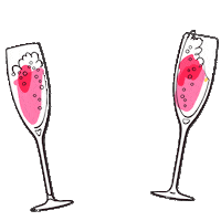Celebration Cheers Sticker by Cosmopolitan HK